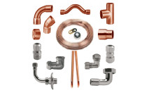 Copper fittings and pipes