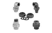 Connectors, fittings and gaskets