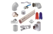 PPR fittings and pipes