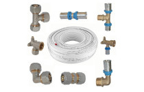 PEX-AL-PEX pipes and fittings