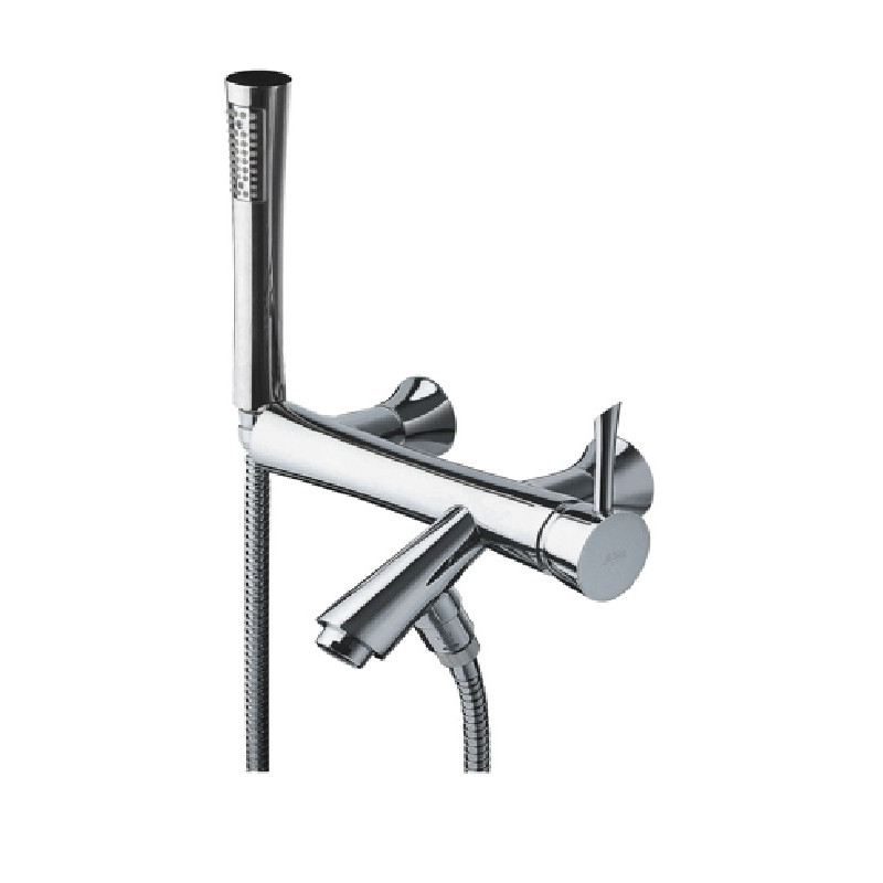 Bath faucet with set 17019 C chrome, KONVEX