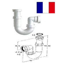 Syphon for sink 11/2x40 0204460, 204460