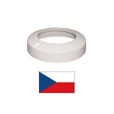 WC rosette DN100 KR00000,white 58.301.00, DN100