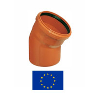 Ārdarbu līkums PVC DN110/30^ 851, 110/30^