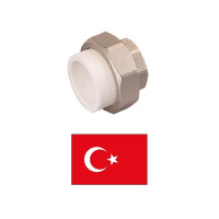 PPR izjaucama uzmava 20x1/2F pelēks 915, 20X1/2F