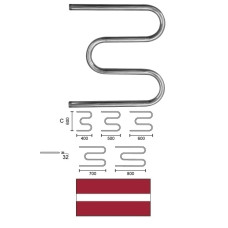 DVŽ M-veida L-550 C-600 1* 13724, M-VEIDA