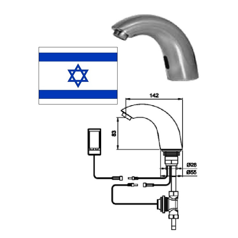 Sink faucet with sensor 246010, HROMS