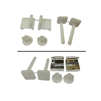 Stiprinājumi WC vākam 250/A (Plastmasa), BALTS