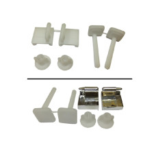 Fasteners for WC seat 250/A plastic, BALTS