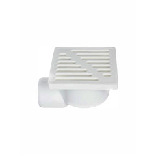 Floor drain with horiz. waste 831 , 100X100X50