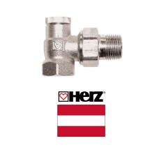 Backflow valve 1/2 90^ 1372441, HERZ-RL-1