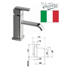 Ceramic sink faucet 28001 ST TC, JAVA