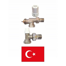 Set return valve+thermovalve axial+head, KAS03