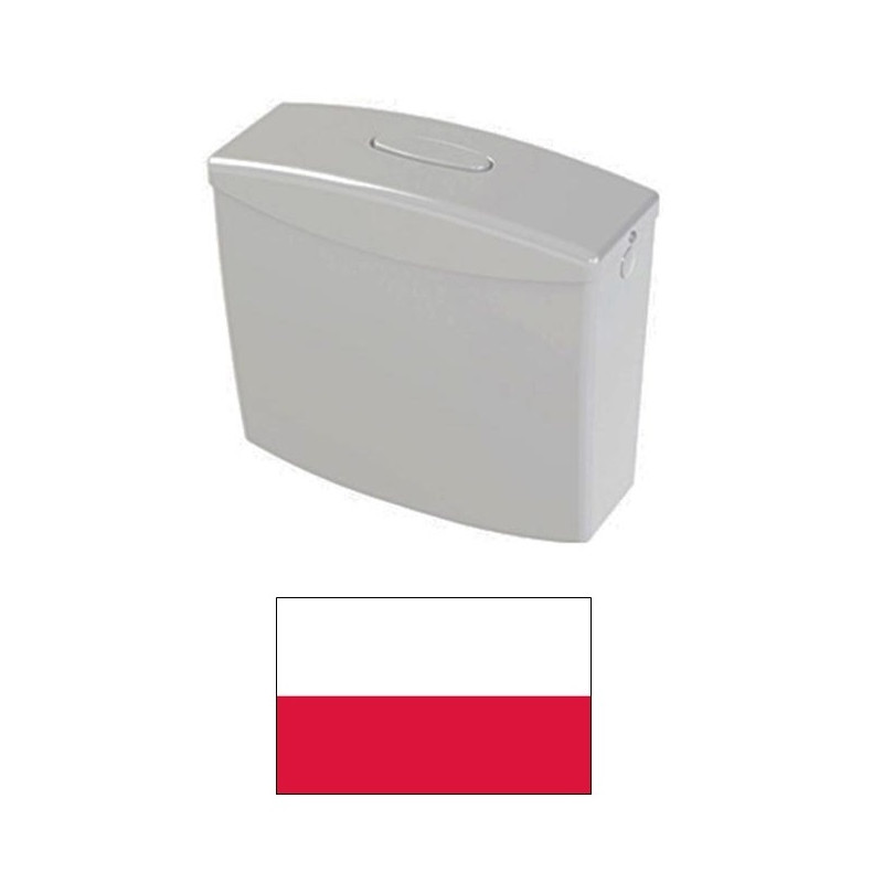 WC skalojamā tvertne, balta 600-90001M99, 99 M