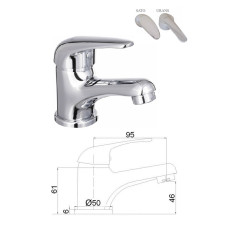 Ceramic sink faucet MG-3260, SATO