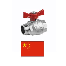 Ball valve F-M SLD1004 butterfly, 1/2