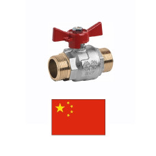 Ball valve M-M SLD1018 butterfly, 1/2