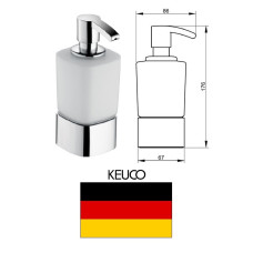 Soap dispenser 11653019001, ELEGANCE