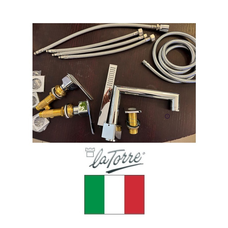 Vannas krāns 4-daļīgs 16845 C, KITECH