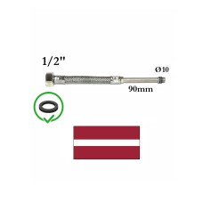 Гибкая подв. для смес.(нерж.сталь) 90mm, 35 CM