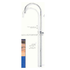 Shower rail 9B000, chrome, TELESCOPI