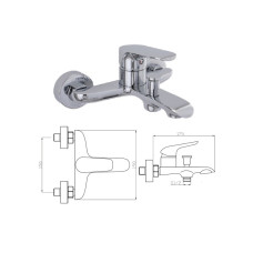 Bath faucet w/o set MG-2420, VENTA