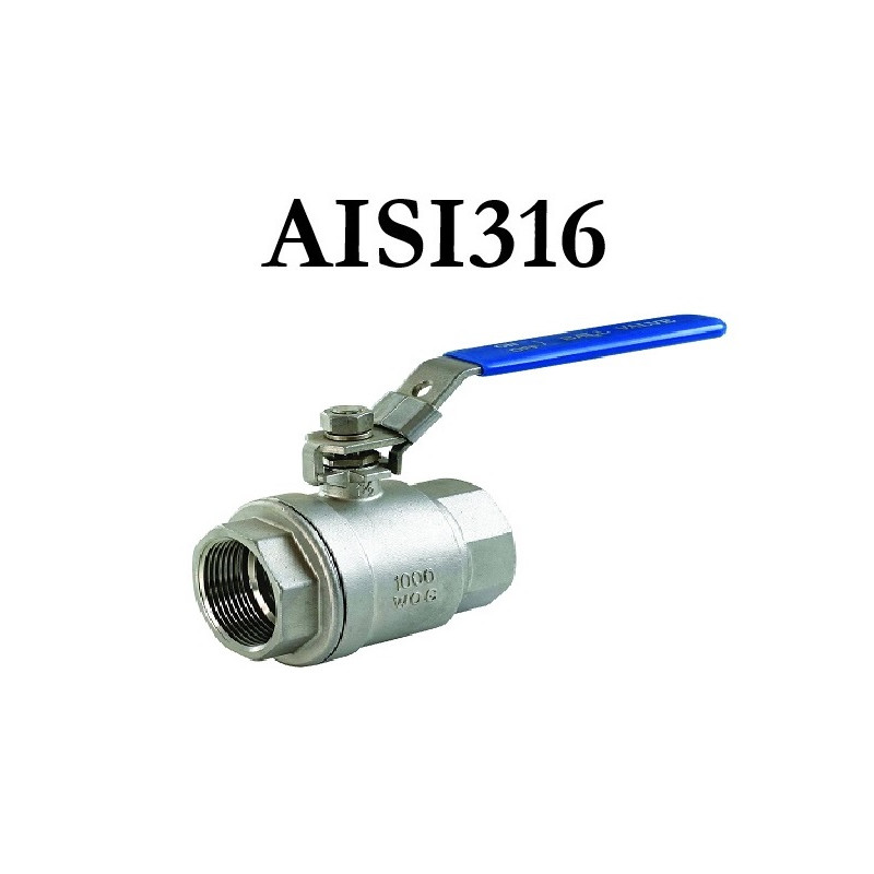 Ball valve (stainl.steel) 1 1374, 1