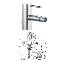 Bidet faucet 385330576 chrome, BOZZ