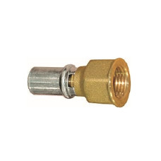 Reducer press 4002F, brass, 1/2FX16