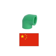 PPR elbow 90^ F-F 931 (green), DN20