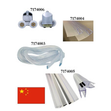 Blīvgumija alumīnija profilam(2gab), FLORY