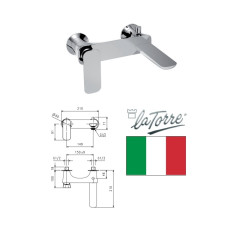 Bath faucet w/o set 44020S chrome, LAGHI