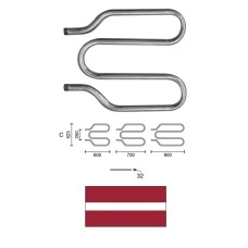 Tow.dryer BUTTERFLY L-750 C-250 1* 10754, TAURENIS