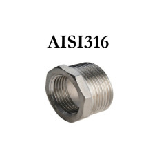 Переход (нерж. сталь) 1x1/2 MF G1352, 1x1/2 ĀI