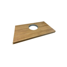 Pamatne izl./darba virsma 90x50 Walnut, SQUARE
