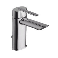 Ceramic sink faucet with waste 26001 CS, OVALINE