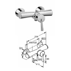 Shower faucet hull 397140575, KIDO