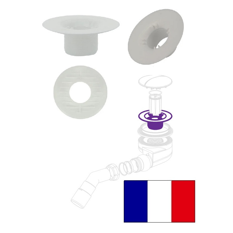 Vītņota plāksne TB90 sifonam 0411415, 0411415