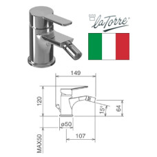 Bidet faucet 42011 CS, NEW PRO