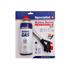 Gas burner with gas cylinder, 227 g