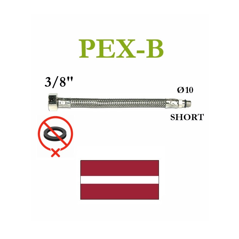 Pievads jaucējkr. 3/8 724/1 SHORT 100cm, 100 CM
