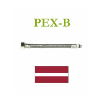 Flexible hose for faucet 3/8 724/1 SHORT, 35 CM