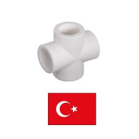 PPR cross (grey) 926, DN25