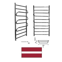 Towel dryer TANGO L-1000 C-500 F 1/2*, TANGO