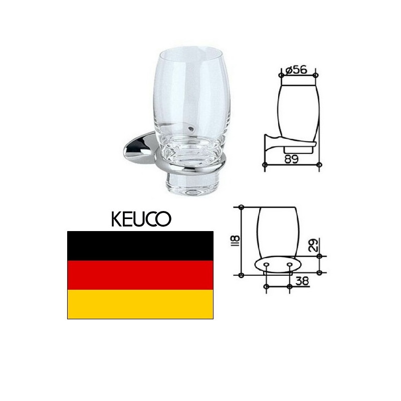 Cup with holder 09850019000, CLEO