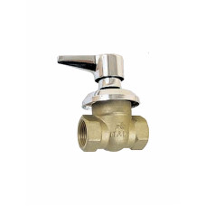 Ball valve for wall installation 8002, 1/2