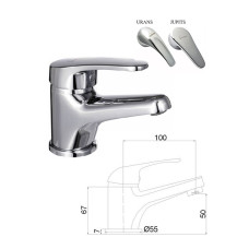 Ceramic sink faucet MG-6260, JUPITS