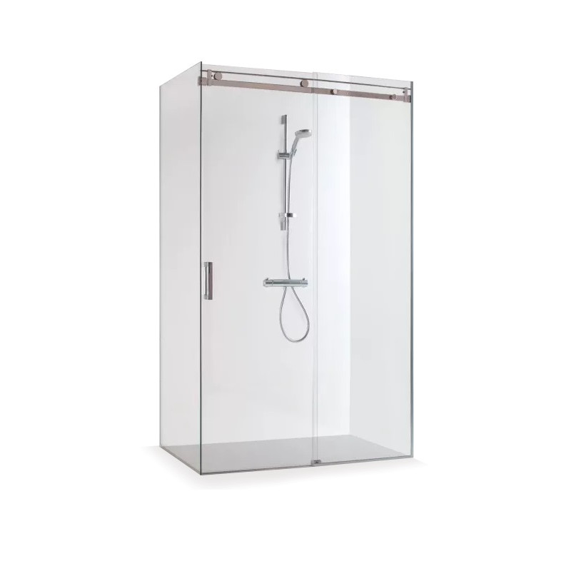 Dušas kabīne caursp.stikls 110X80X200, MILDA