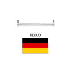 Towel bar 400mm, chrome 01501010400, SOLO