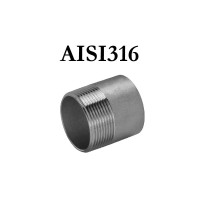 Threaded end (stainl.steel) 1/2x35 1254, 1/2x35